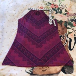 Casa Lee  Maroon Mini Dress - Never Worn